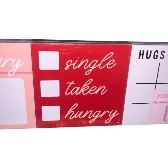 Valentines signs Tiered tray Target BP shelf sitters wood - Picture 3 of 4